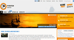 Desktop Screenshot of piratenpartei-bremen.de
